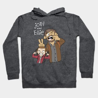 Joel and Ellie - Comic Strip Parody Hoodie